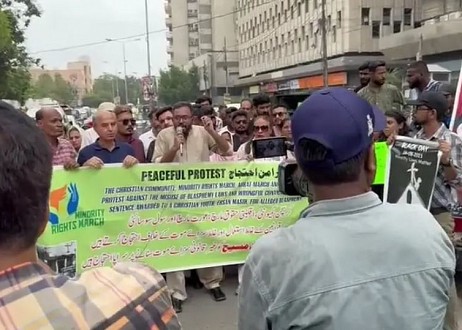 Persécution - Les Pakistanais protestent contre la condamnation à mort d'un chrétien pour blasphème
